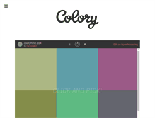 Tablet Screenshot of coloryapp.com